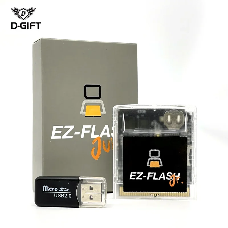 EZ FLASH Junior 2000 in 1  īƮ, GB GBC  ֿܼ EZJ EZ-FLASH, ǽð ð  32GB ũ SD ī